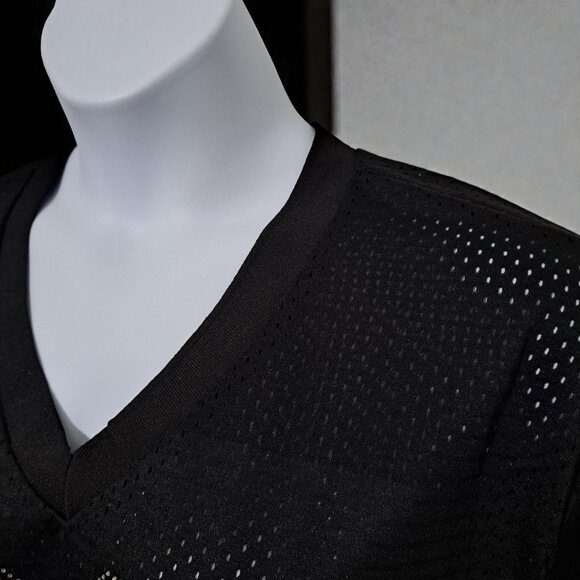 Like an Angel Size 2X, Short Sleeves Black 23 Rhinestone Jersey NWT - Picture 6 of 14